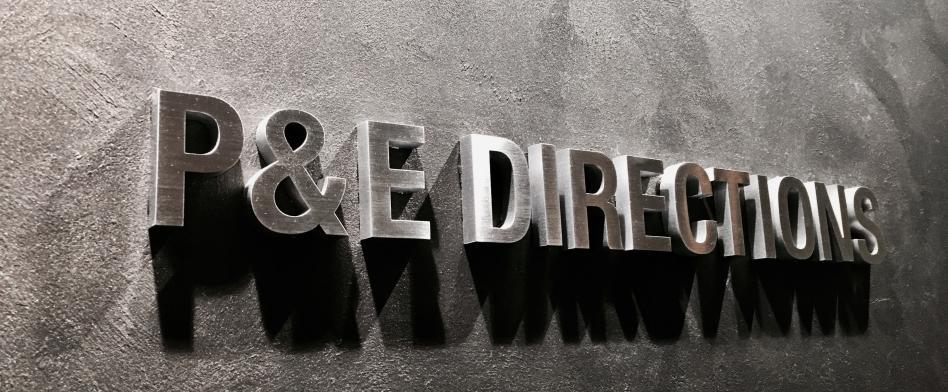 P&Eディレクションズのヘッダー